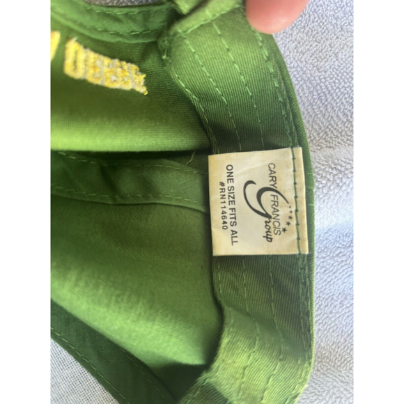 JOHN DEERE HAT BASEBALL CAP GREEN VERY GOOD CONDITION - Picture 4 of 4